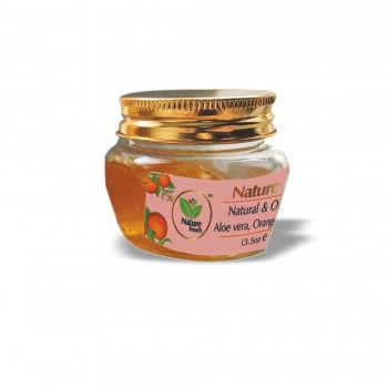Nature Touch Natural & Organic Gel (Aloe Vera, Orange & Cinnamon) – 100 GMS